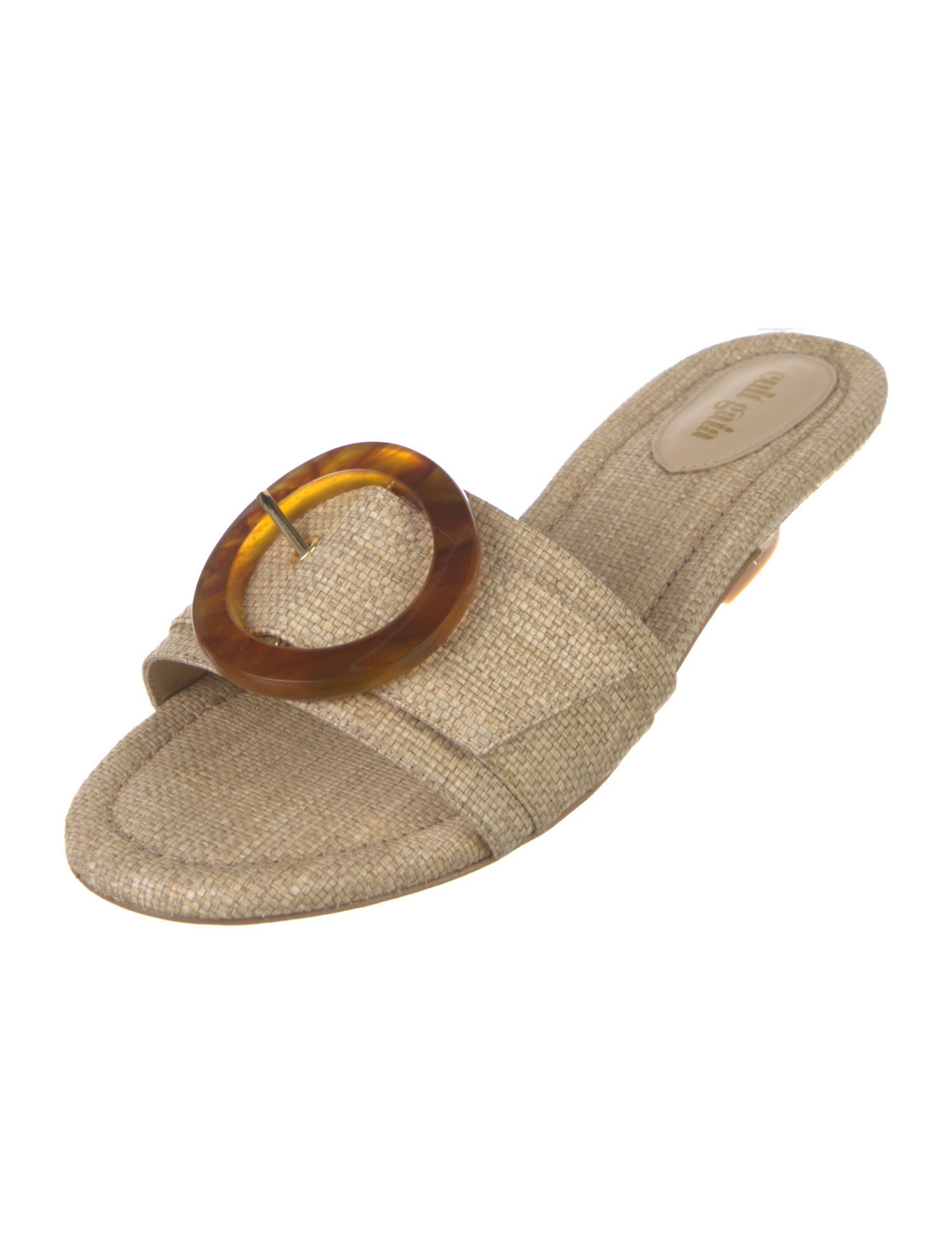 Cult Gaia Straw Espadrilles