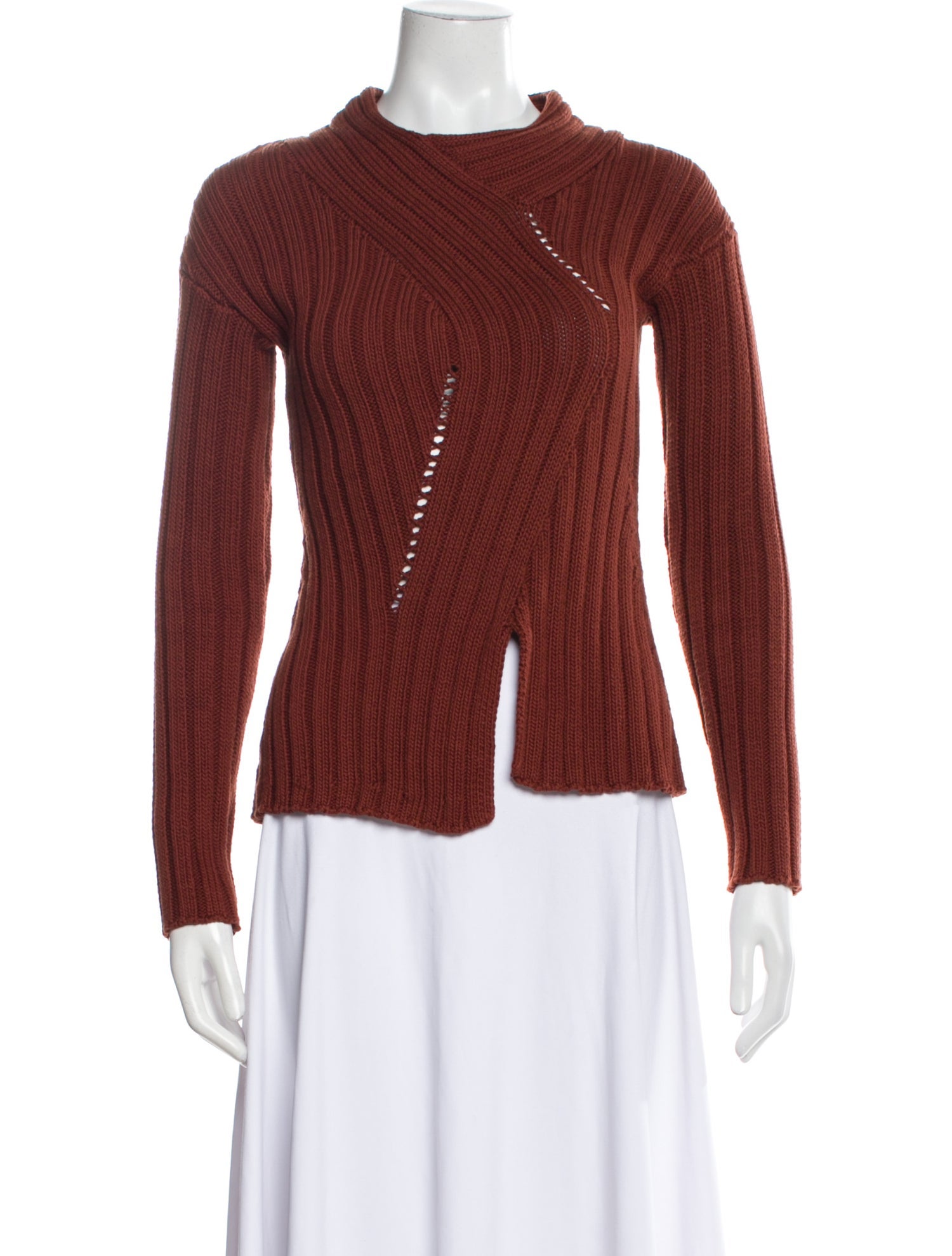 Cult Gaia Mock Neck Sweater
