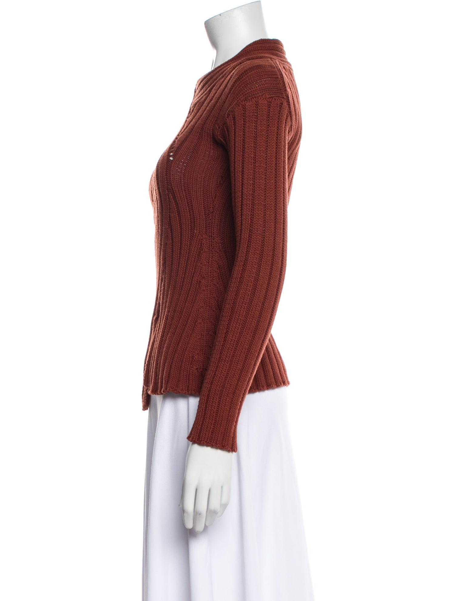 Cult Gaia Mock Neck Sweater