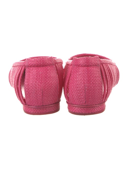 Cult Gaia Colorblock Pattern Ballet Flats