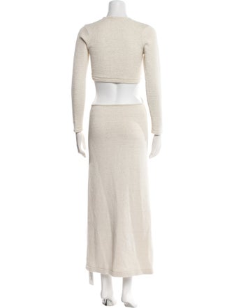 Cult Gaia V-Neck Long Dress