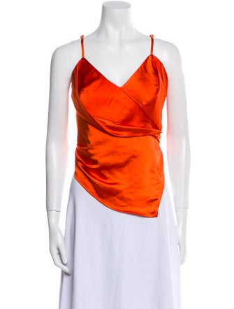 Cult Gaia V-Neck Sleeveless Top