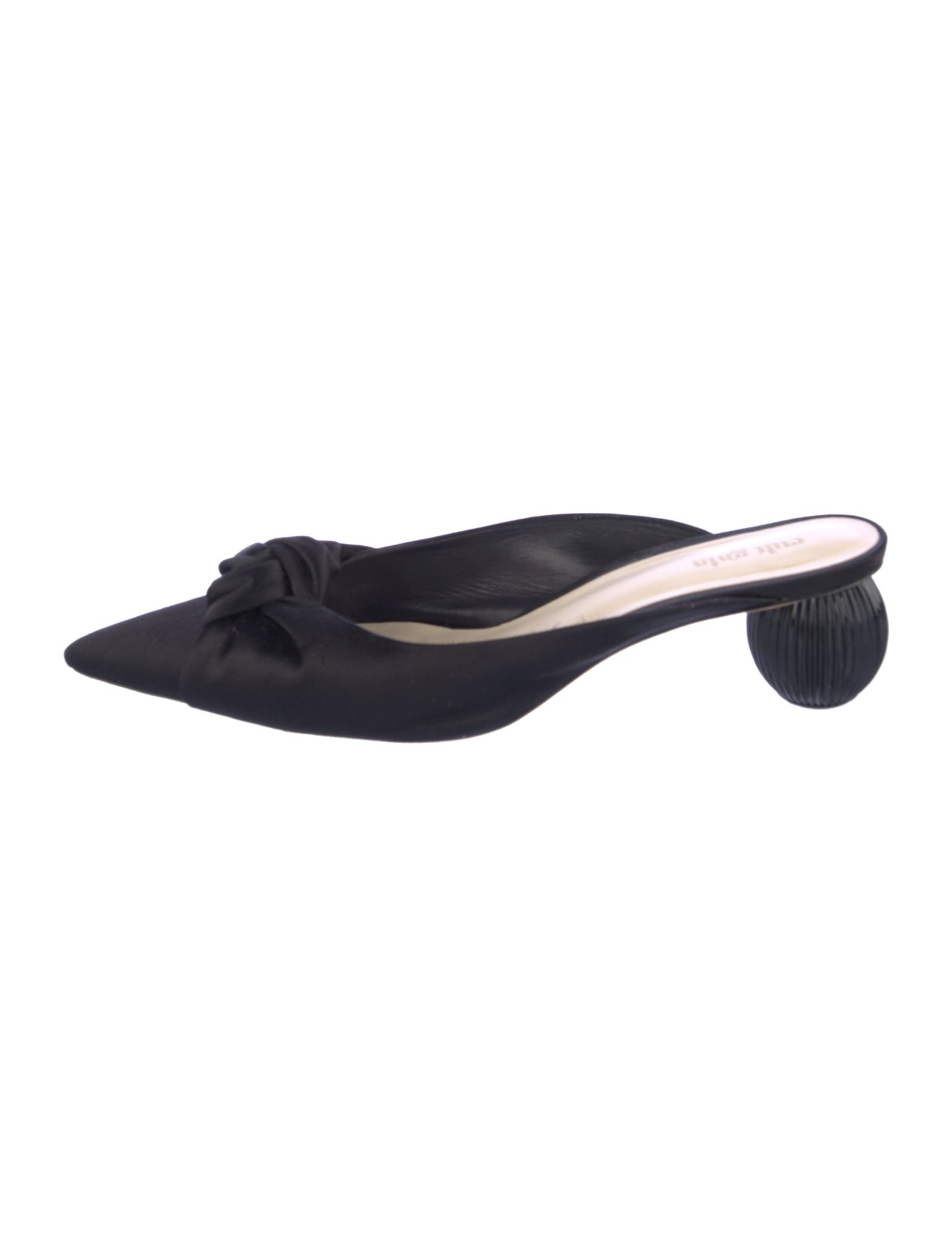 Cult Gaia Satin Mules
