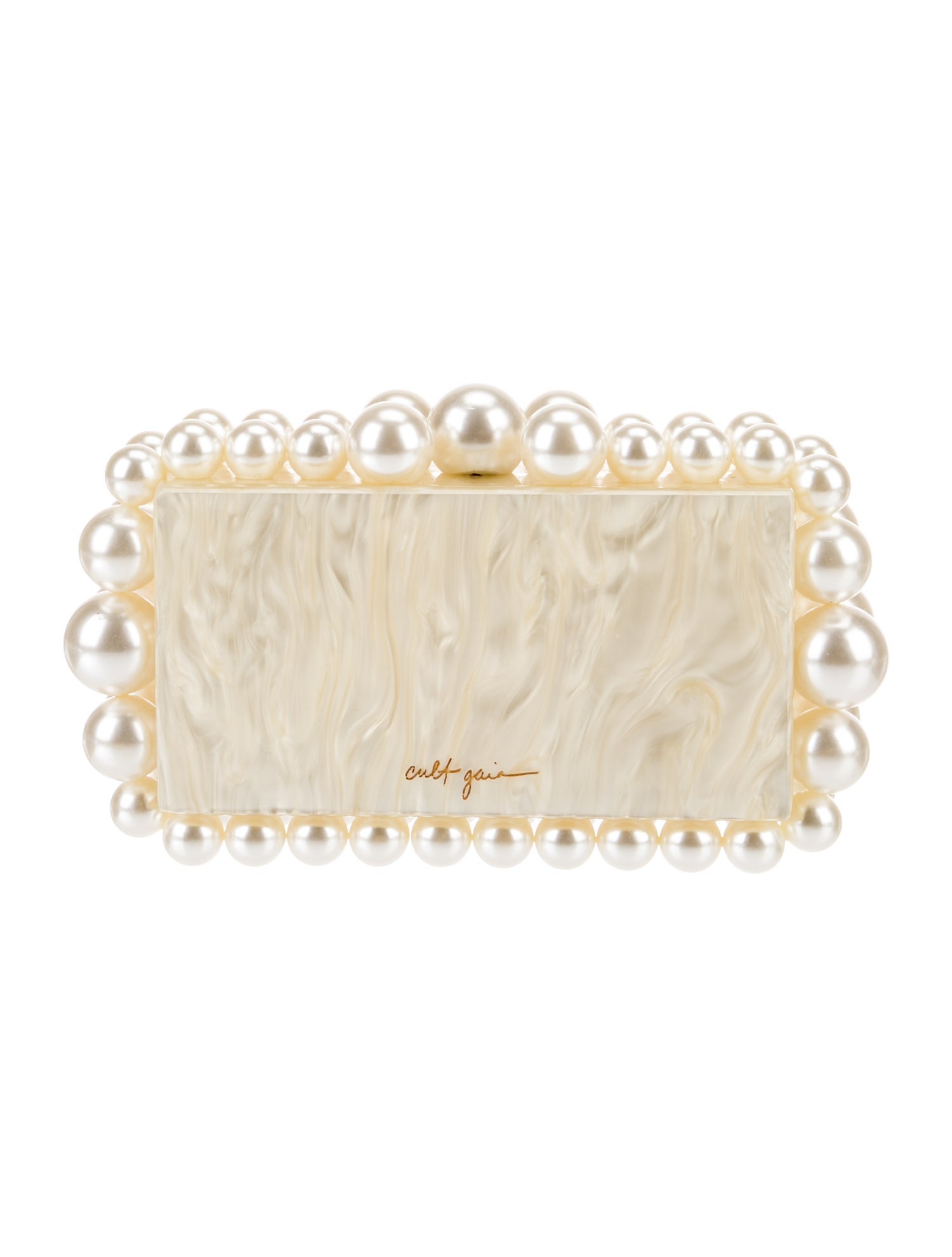 Cult Gaia Acrylic Clutch