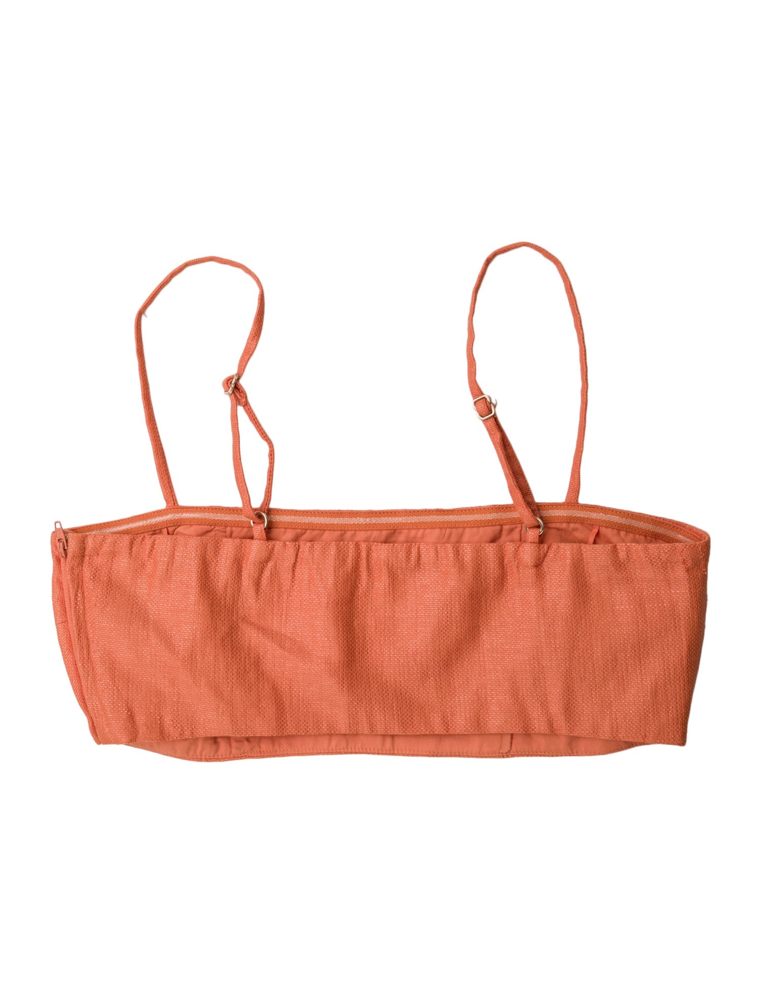 Cult Gaia Strapless Crop Top