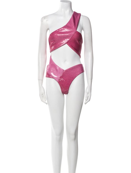 Cult Gaia Sequin Embellishments One-Piece