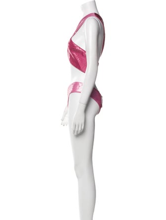 Cult Gaia Sequin Embellishments One-Piece