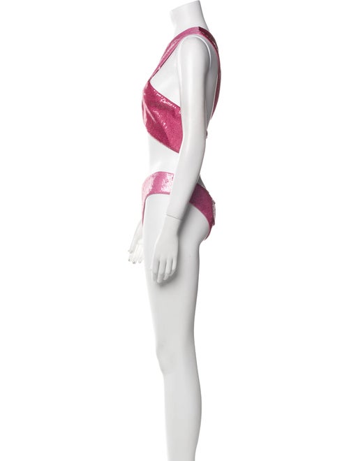 Cult Gaia Sequin Embellishments One-Piece