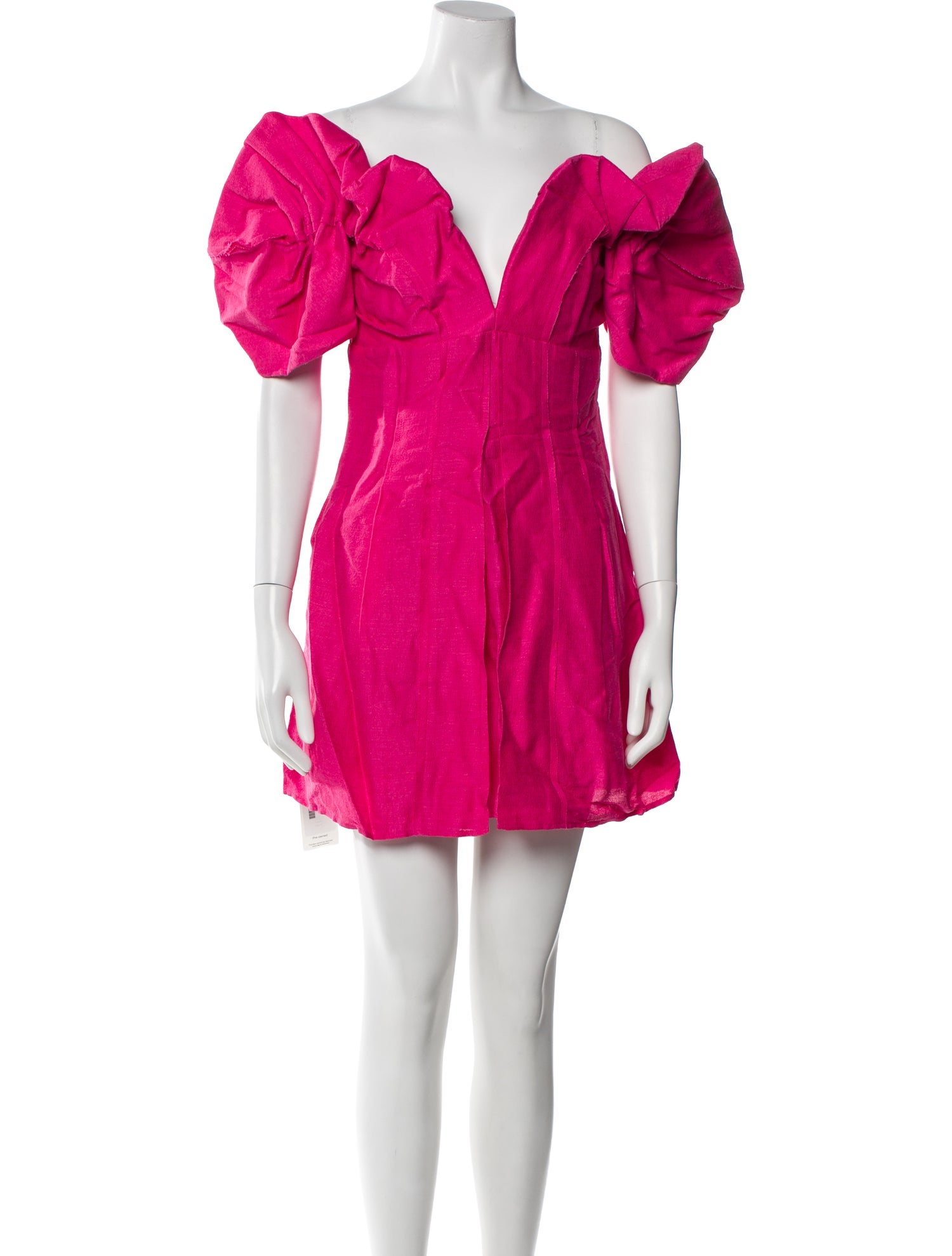 Cult Gaia Off-The-Shoulder Mini Dress