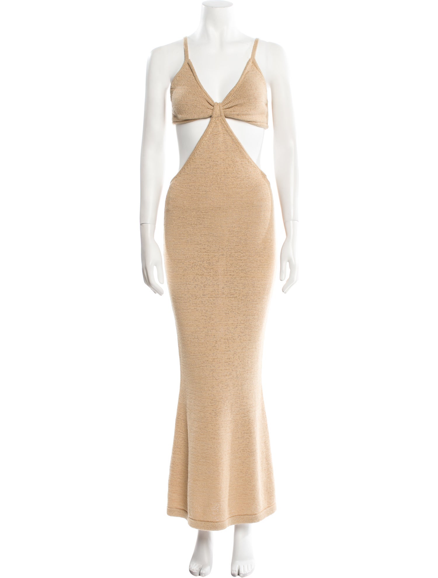 Cult Gaia Square Neckline Long Dress