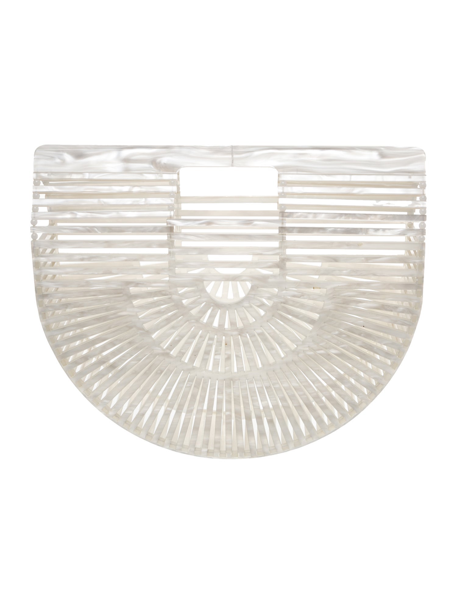 Cult Gaia Acrylic Top Handle Bag