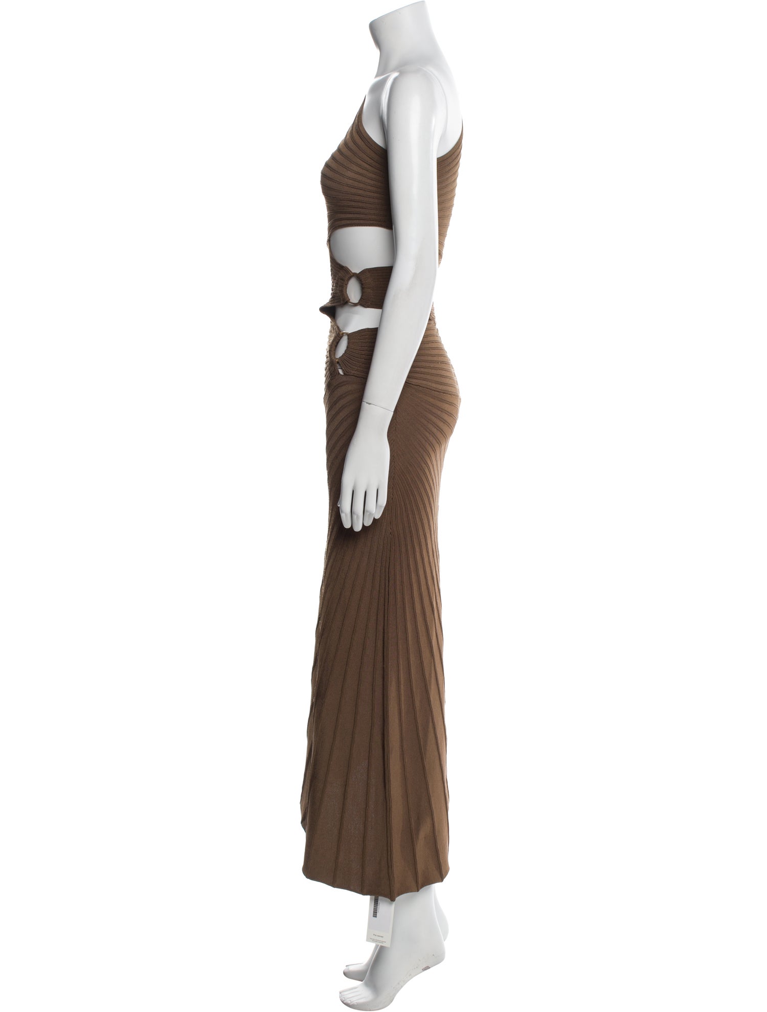 Cult Gaia One-Shoulder Long Dress