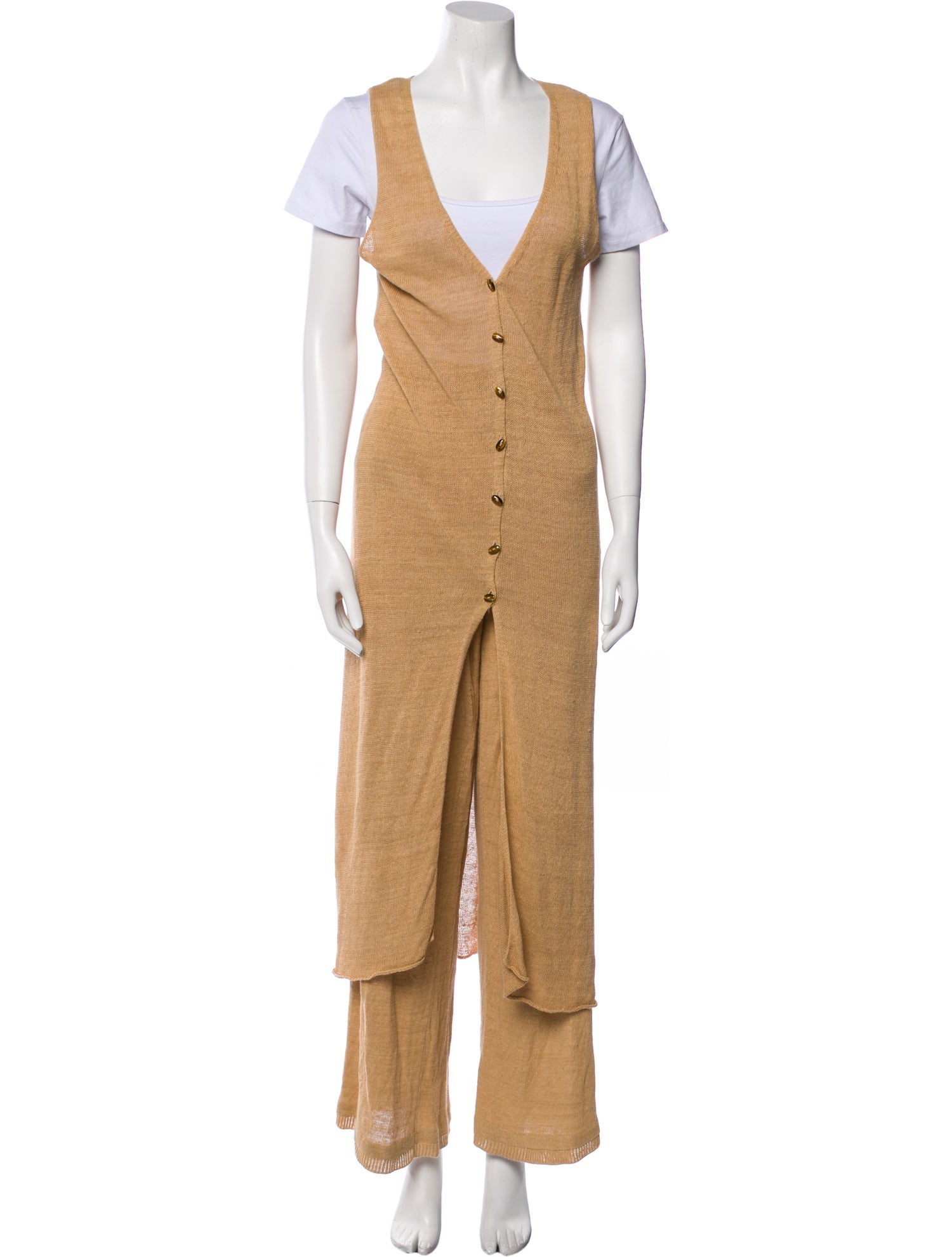 Cult Gaia Linen Pant Set