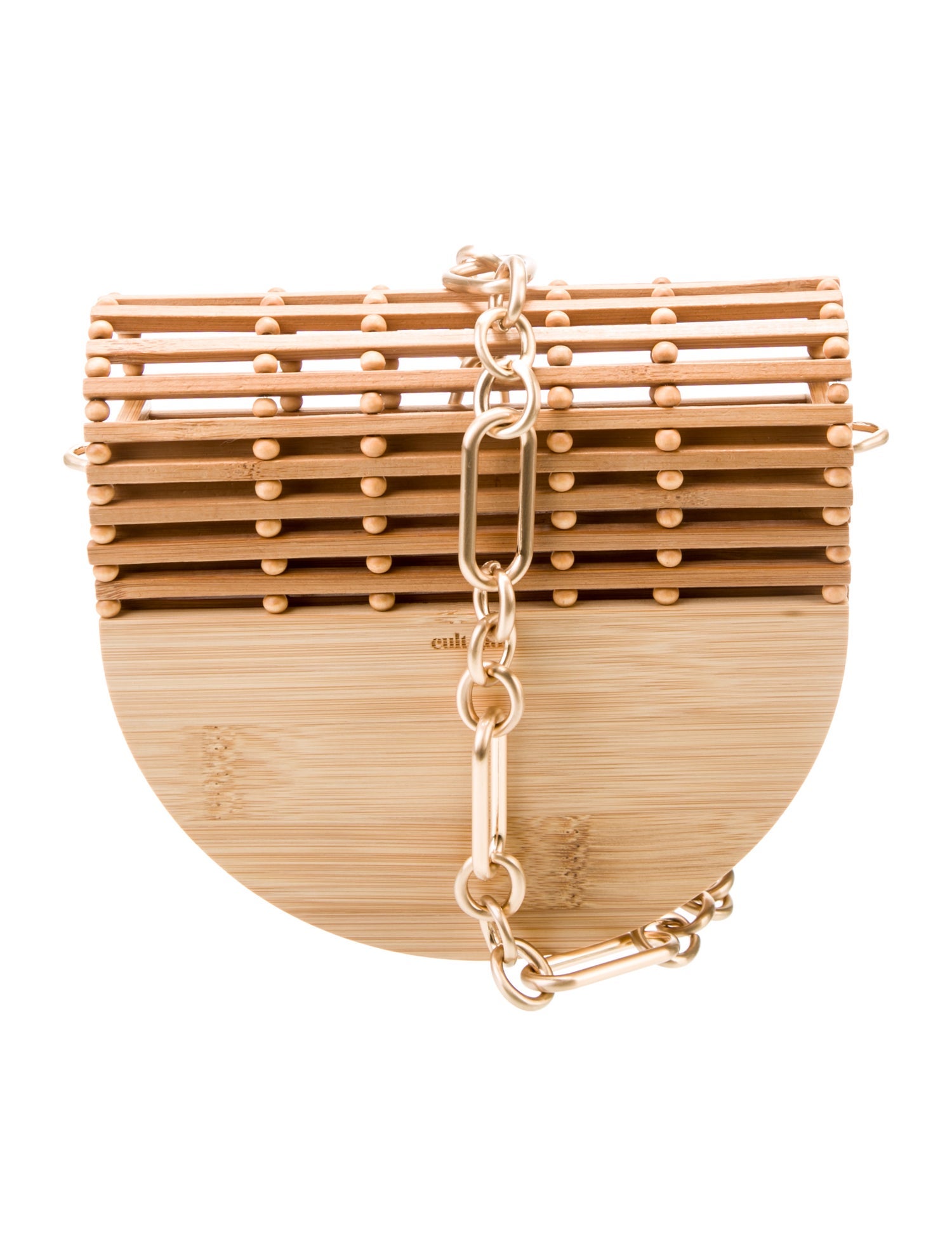 Cult Gaia Bamboo Clutch
