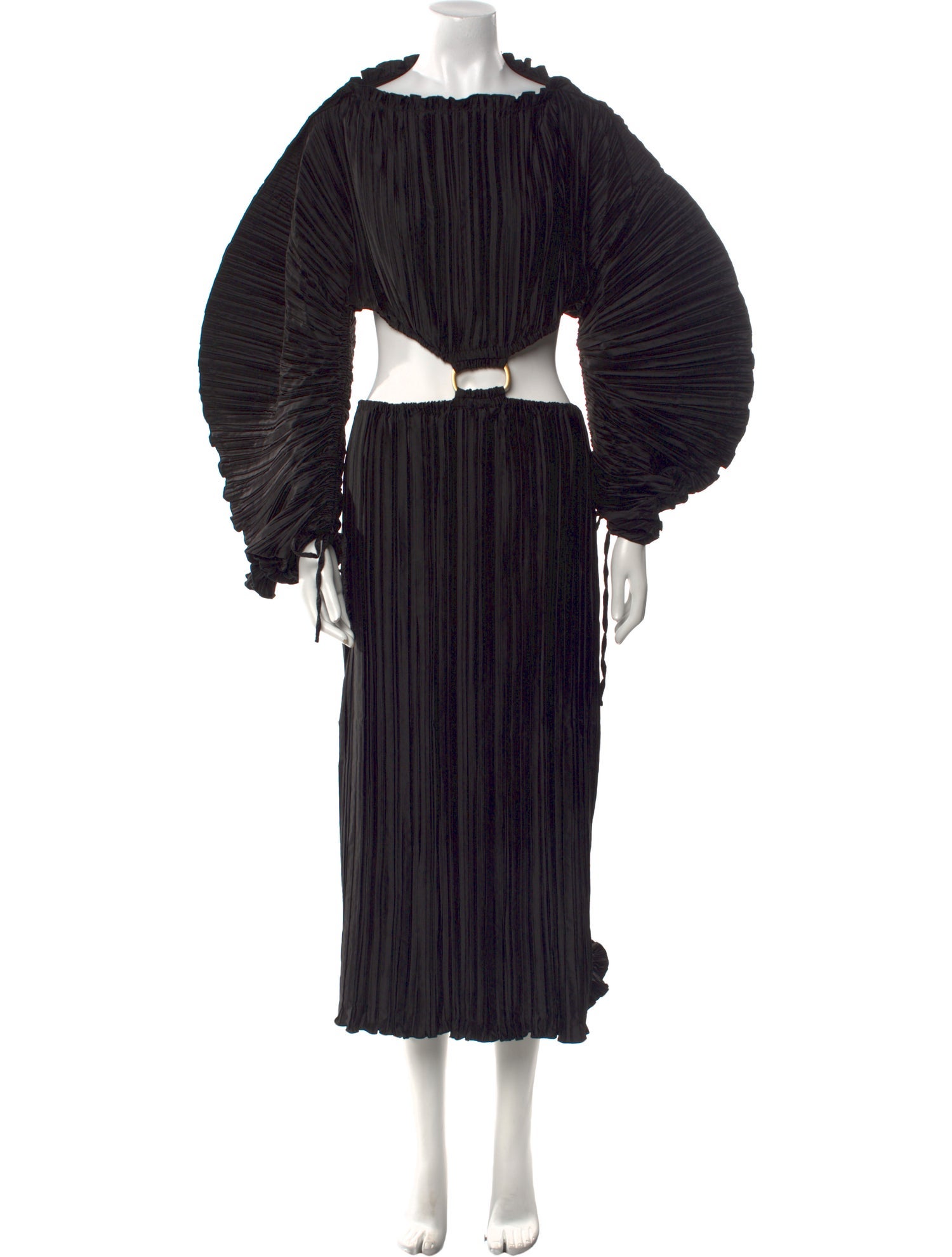 Cult Gaia Off-The-Shoulder Long Dress