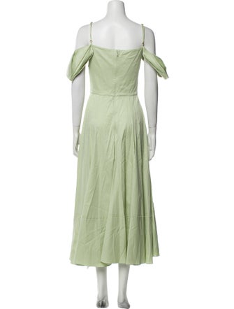 Cult Gaia V-Neck Long Dress