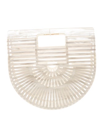 Cult Gaia Acrylic Top Handle Bag
