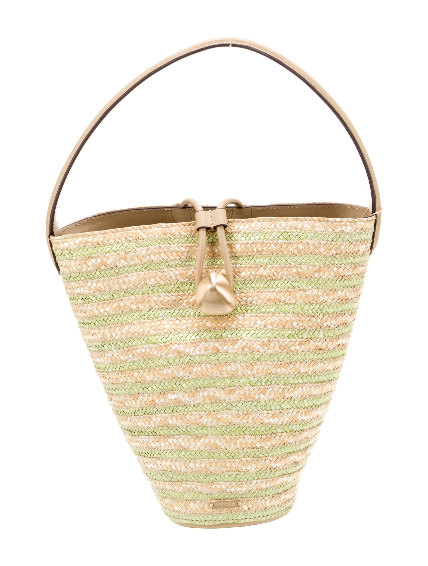 Cult Gaia Raffia Bucket Bag w/ Tags