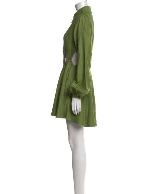 Cult Gaia Linen Mini Dress