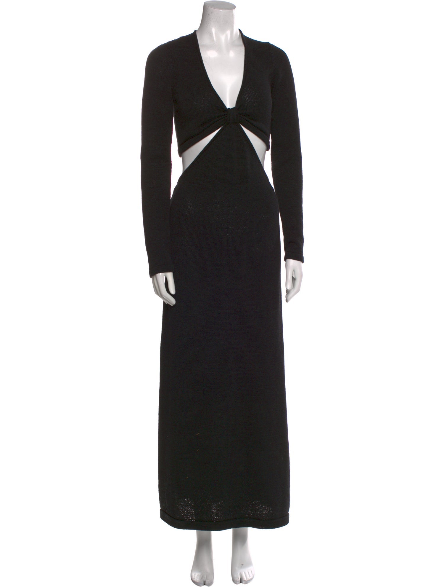 Cult Gaia V-Neck Long Dress