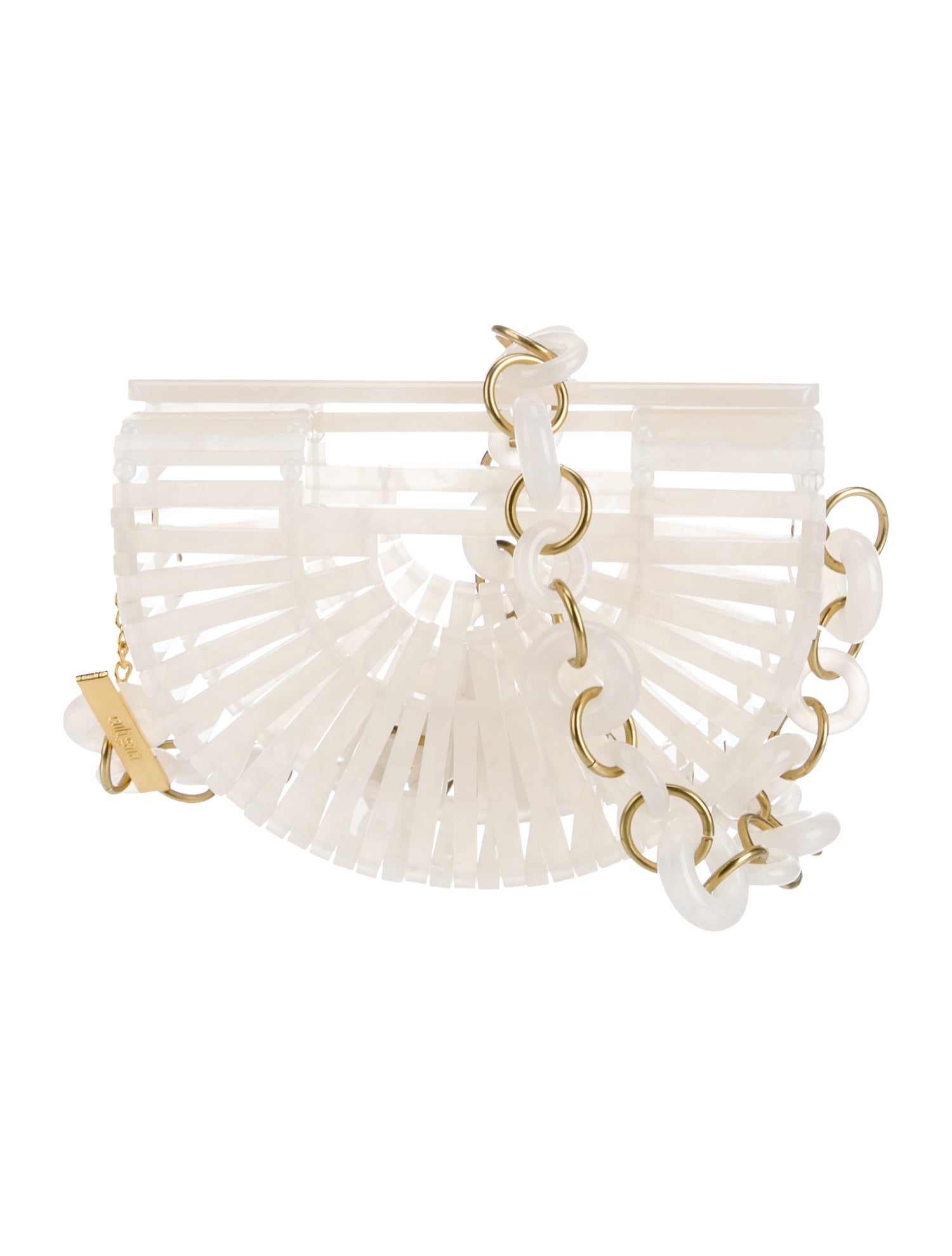 Cult Gaia Acrylic Clutch