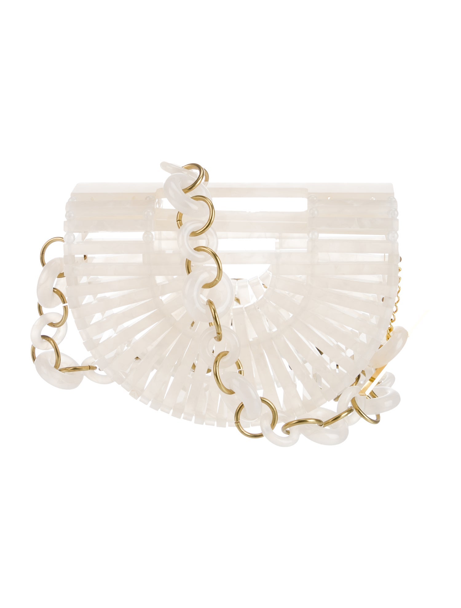 Cult Gaia Acrylic Clutch