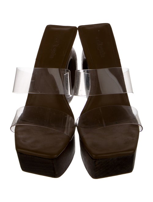 Cult Gaia PVC Slingback Sandals