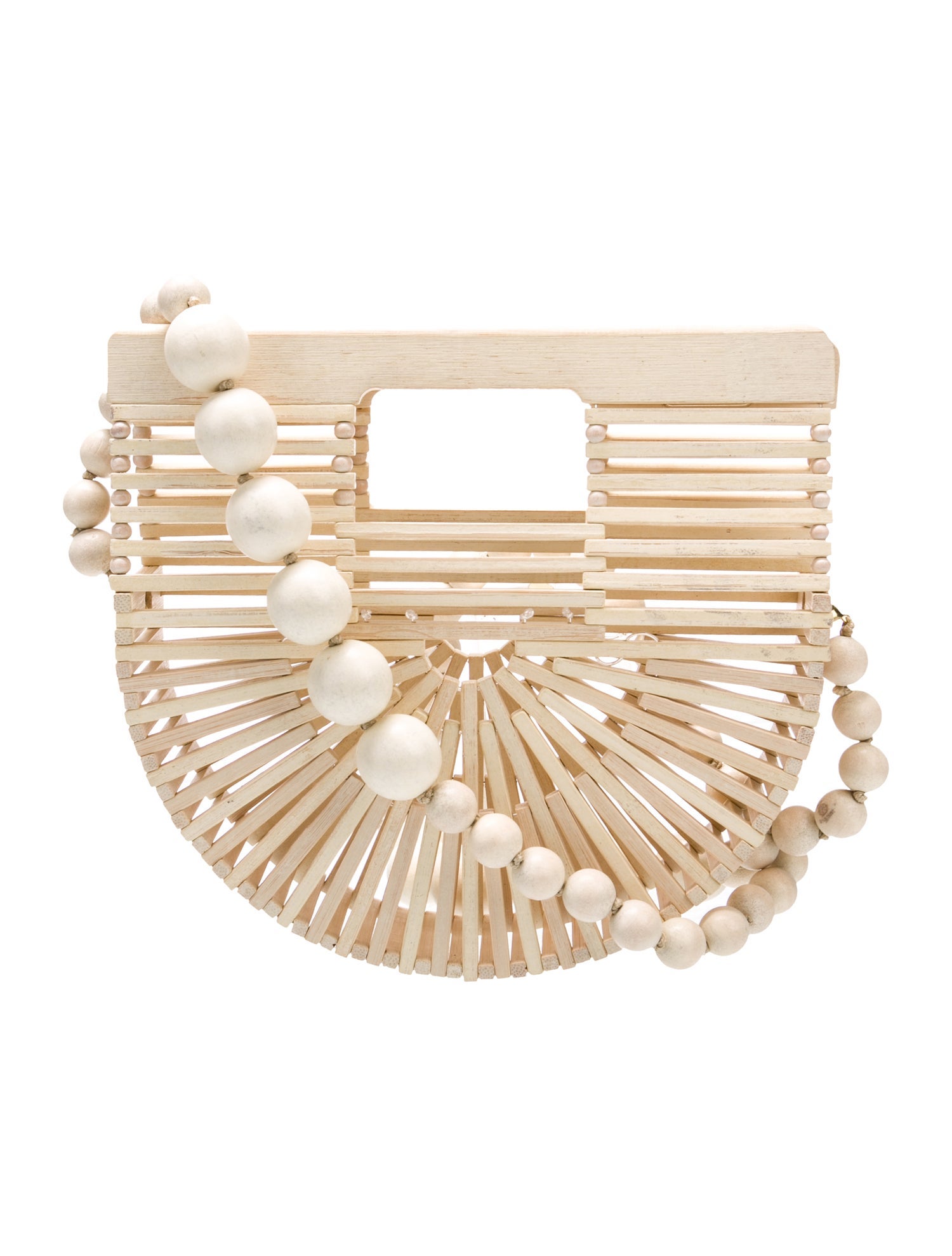 Cult Gaia Bamboo Top Handle Bag