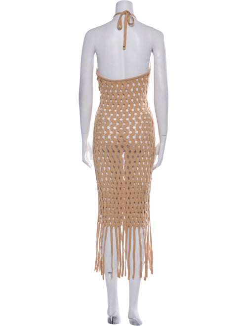 Cult Gaia Patterned Knee-Length Dress