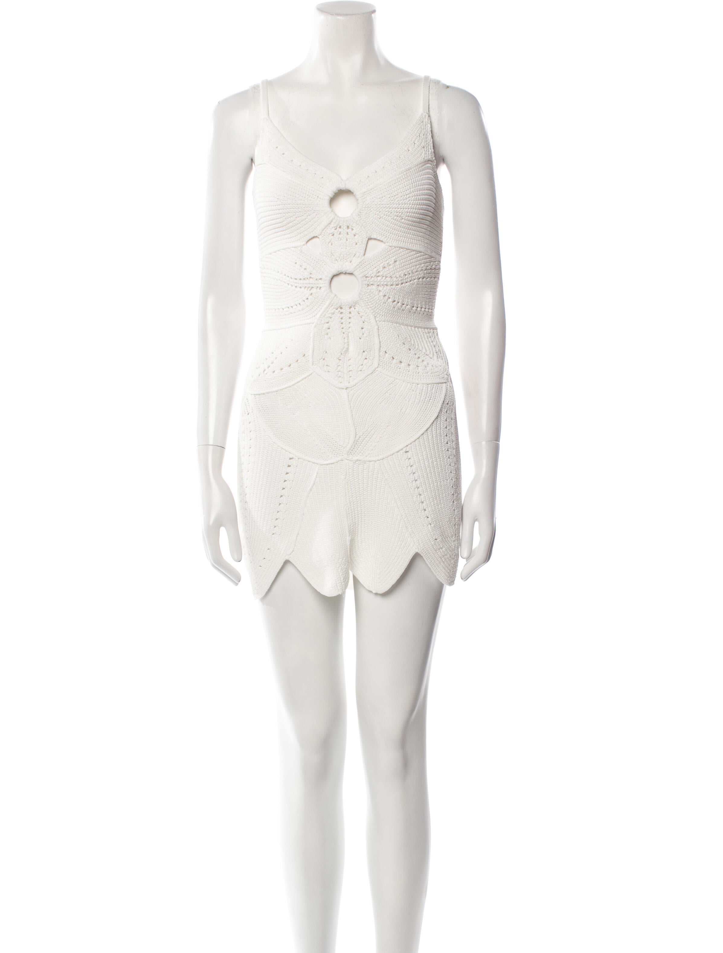 Cult Gaia V-Neck Mini Dress