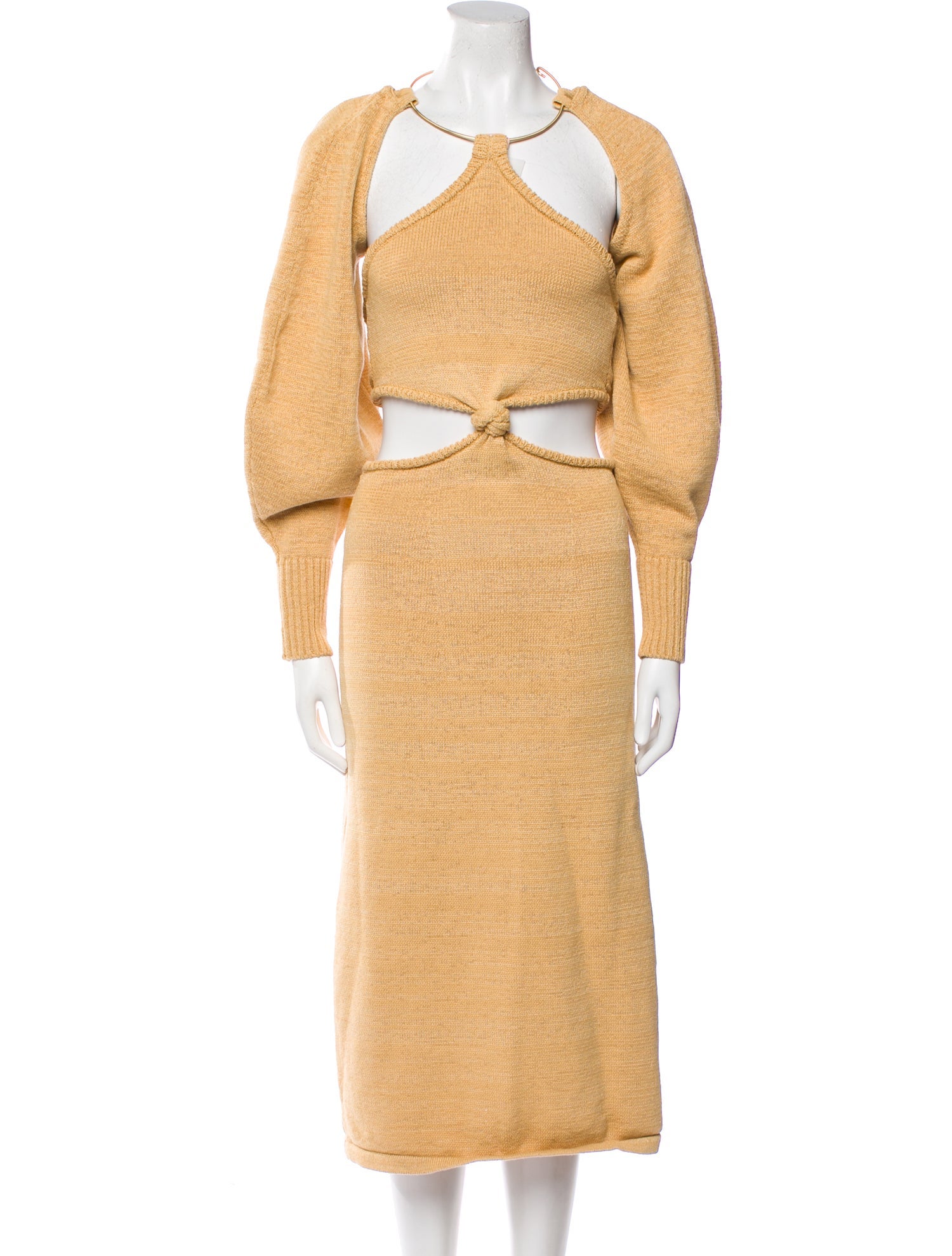 Cult Gaia Halterneck Midi Length Dress w/ Tags