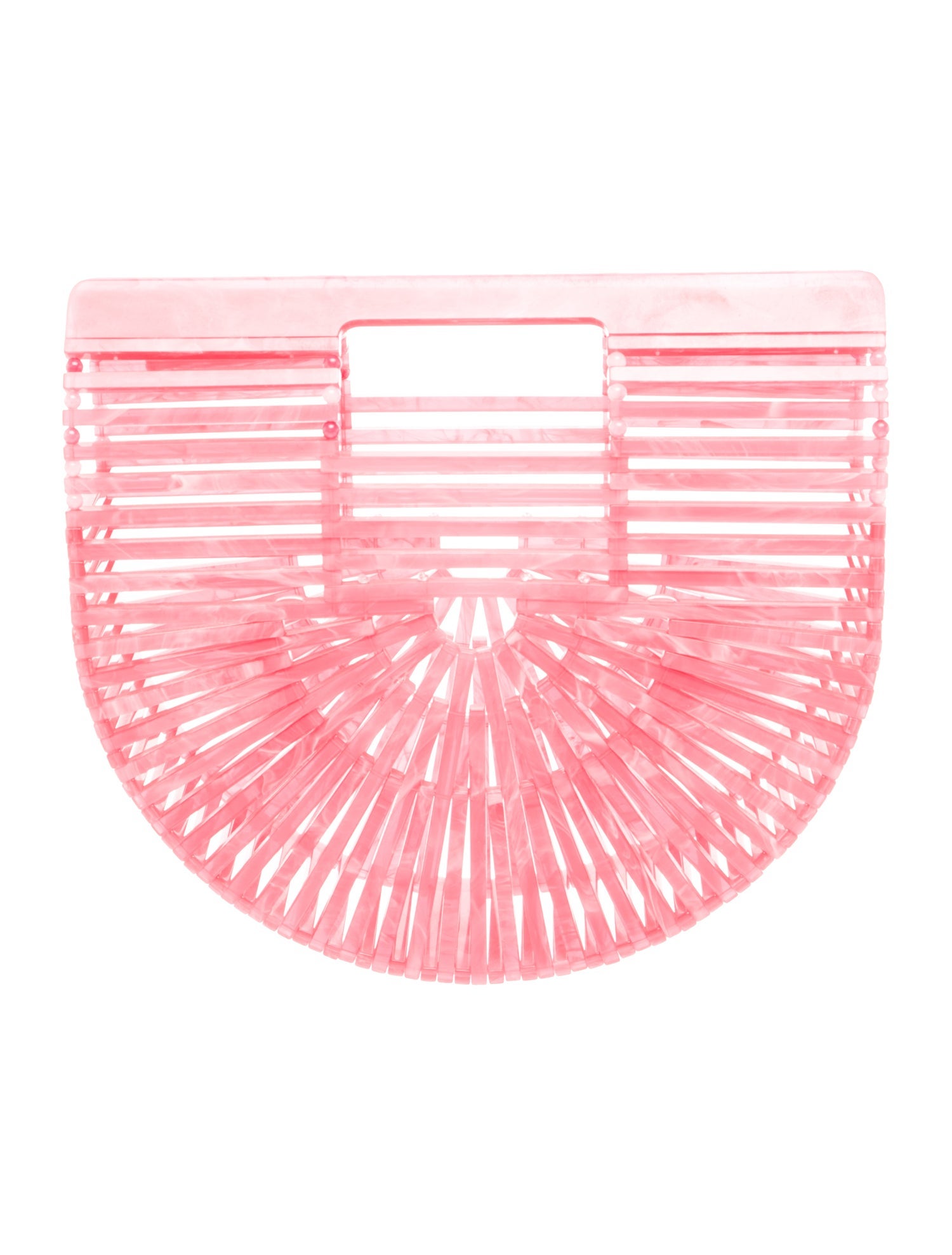 Cult Gaia Acrylic Top Handle Bag