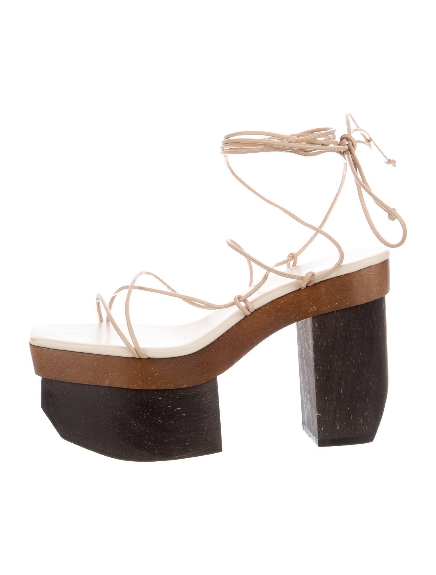 Cult Gaia Leather Sandals