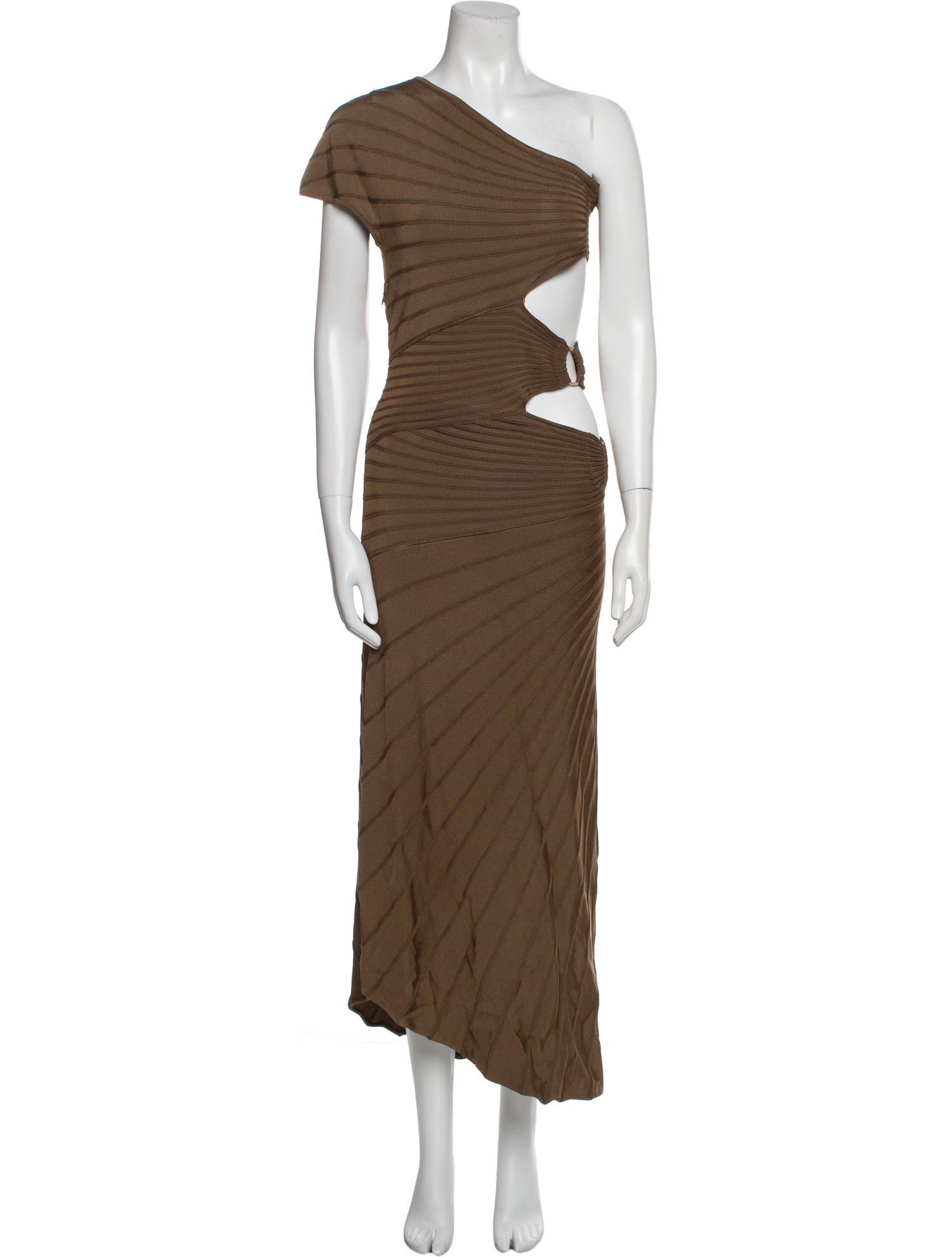 Cult Gaia One-Shoulder Long Dress