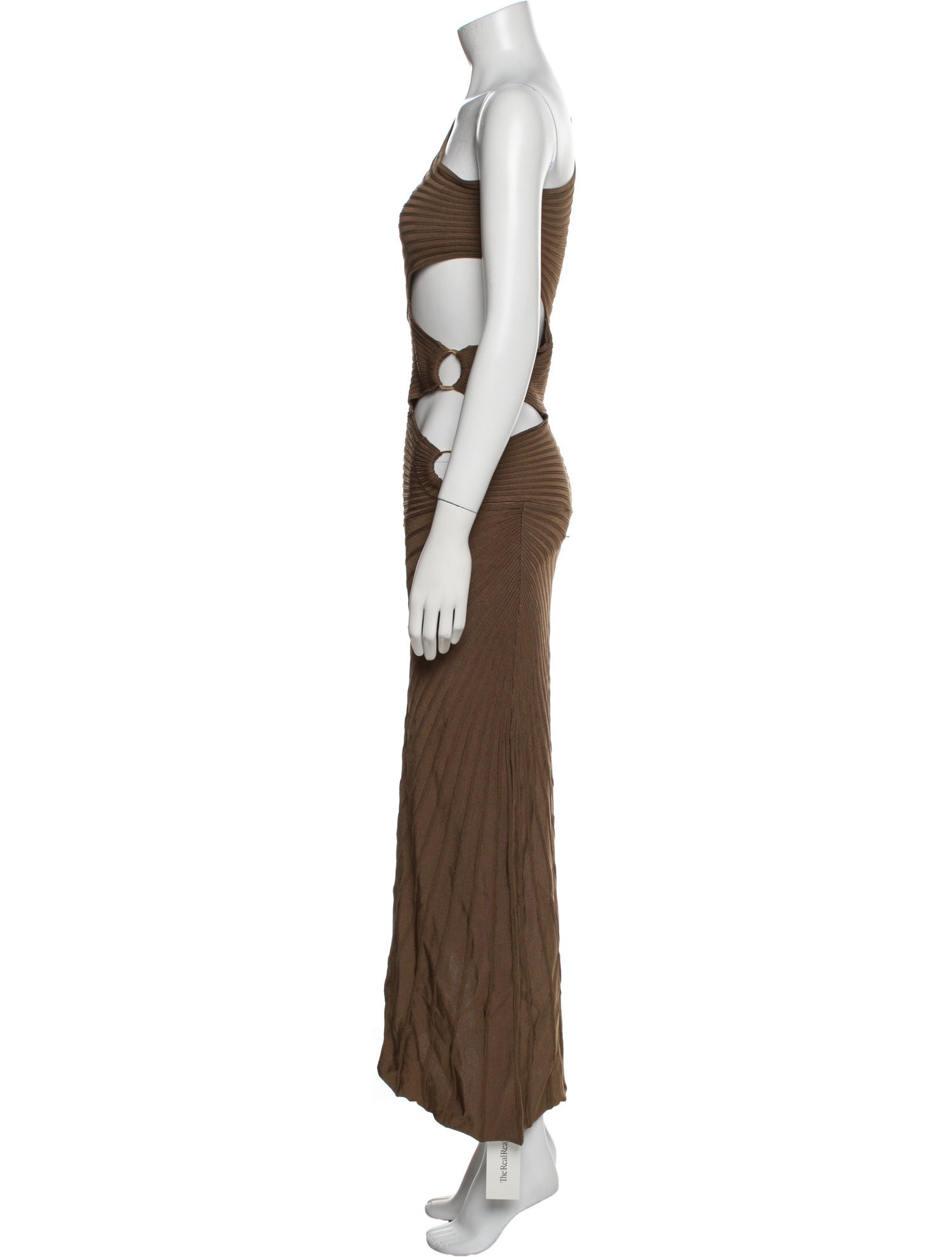 Cult Gaia One-Shoulder Long Dress