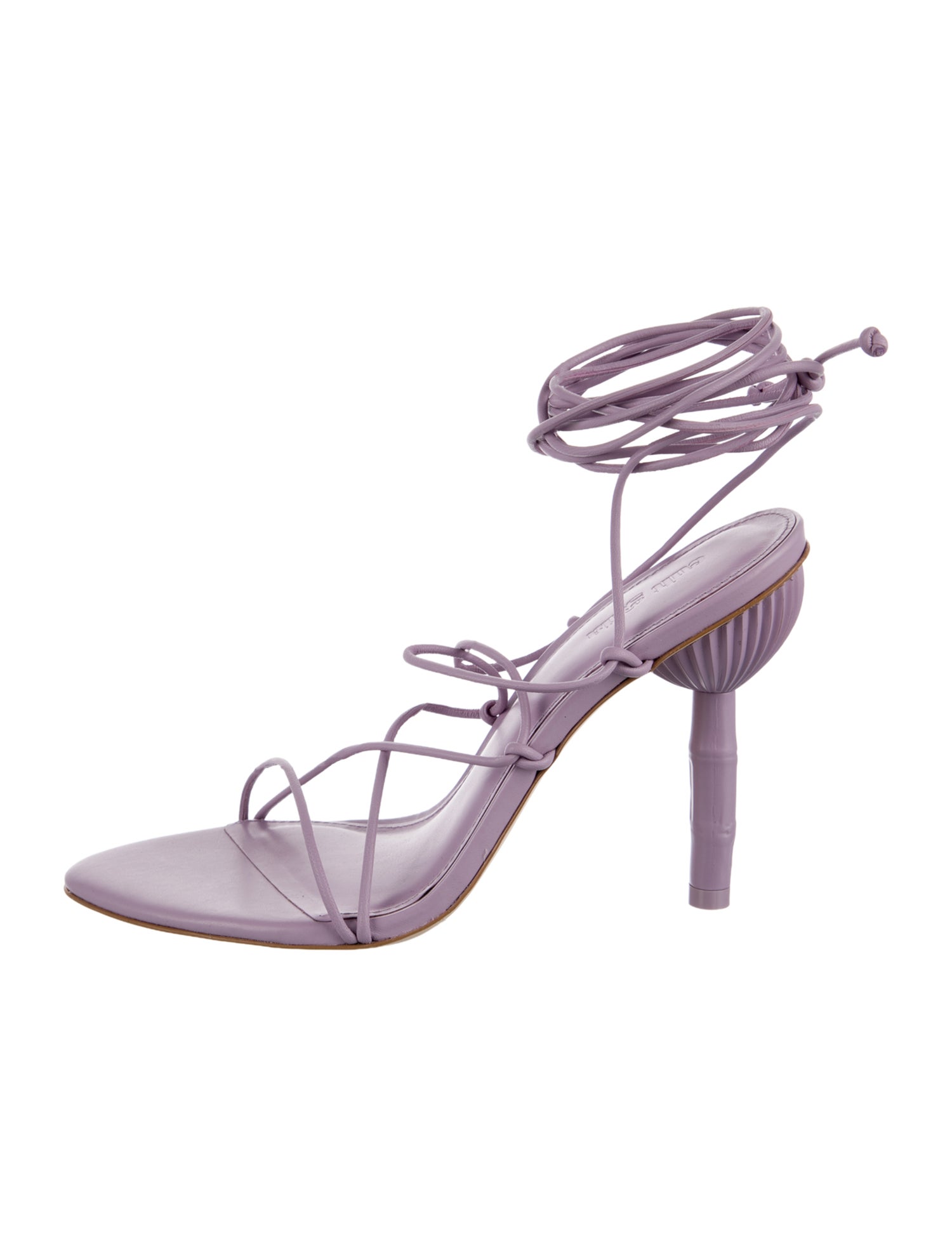 Cult Gaia Leather Gladiator Sandals