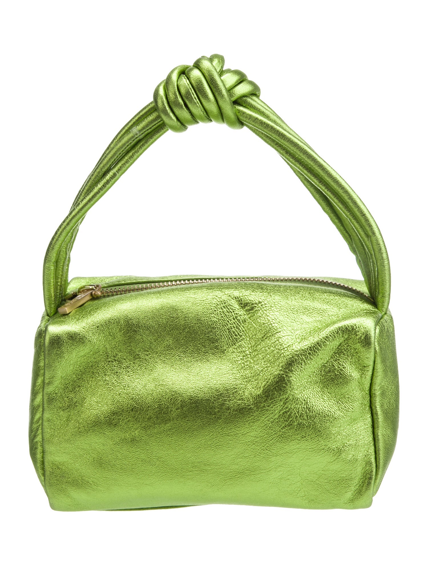 Cult Gaia Leather Top Handle Bag