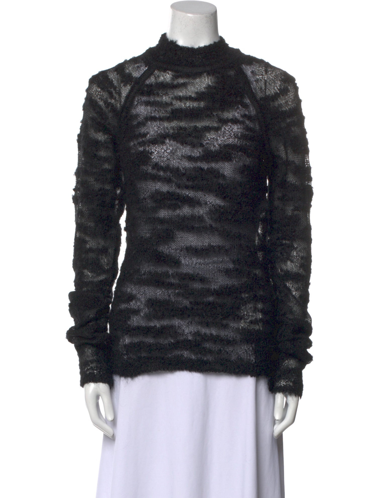 Cult Gaia Mock Neck Long Sleeve Sweatshirt w/ Tags