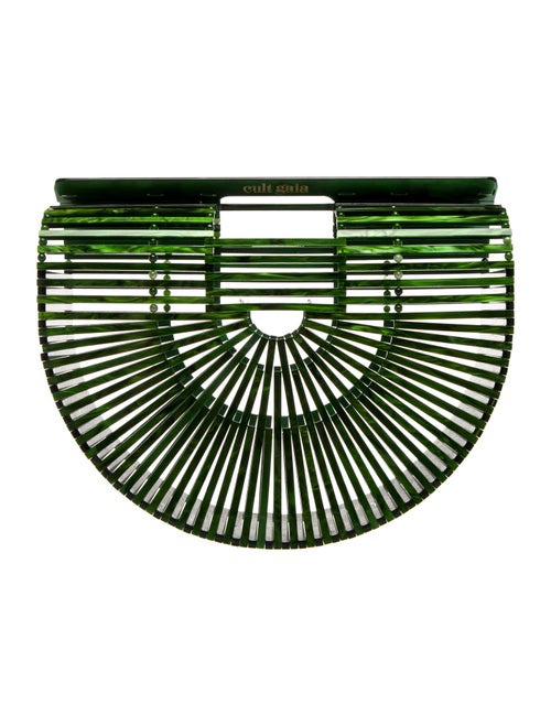 Cult Gaia Acrylic Top Handle Bag