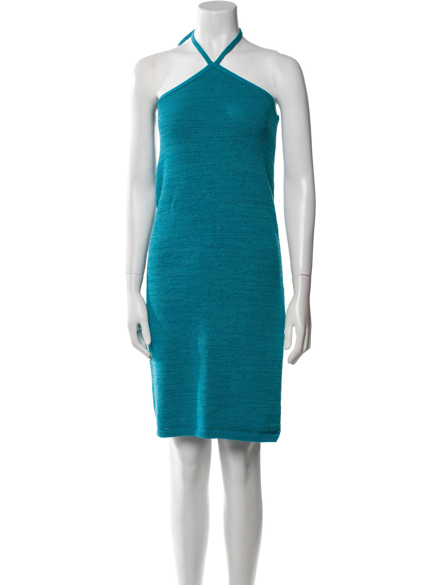 Cult Gaia Halterneck Mini Dress