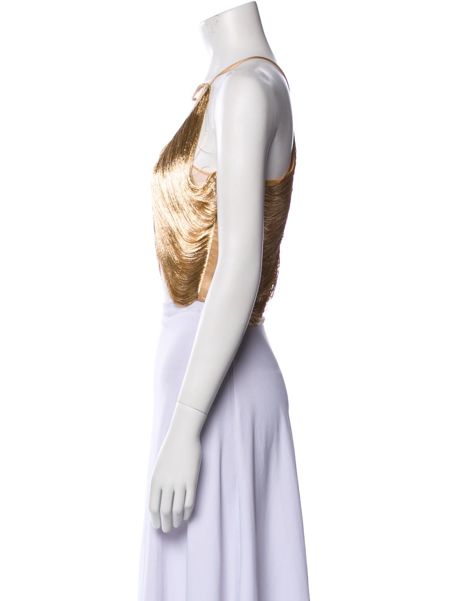 Cult Gaia Halterneck Sleeveless Crop Top w/ Tags