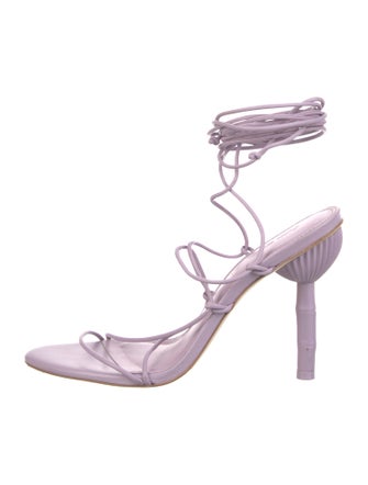 Cult Gaia Leather Sandals