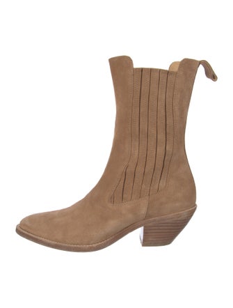 Cult Gaia Suede Chelsea Boots