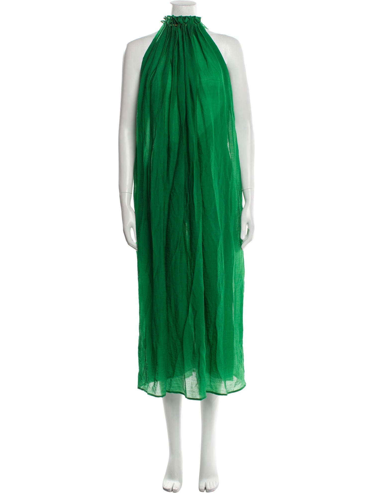 Cult Gaia Halterneck Midi Length Dress