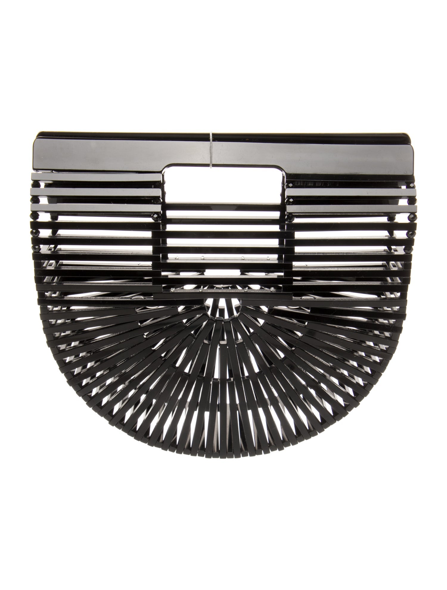 Cult Gaia Acrylic Top Handle Bag