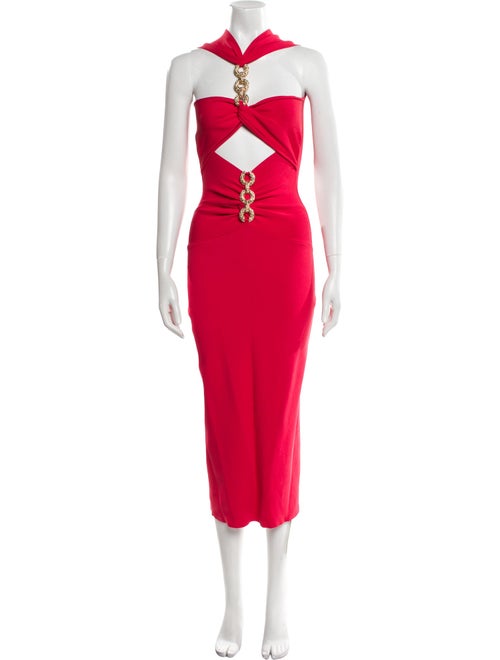 Cult Gaia Halterneck Long Dress