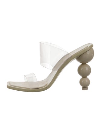 Cult Gaia PVC Slingback Sandals