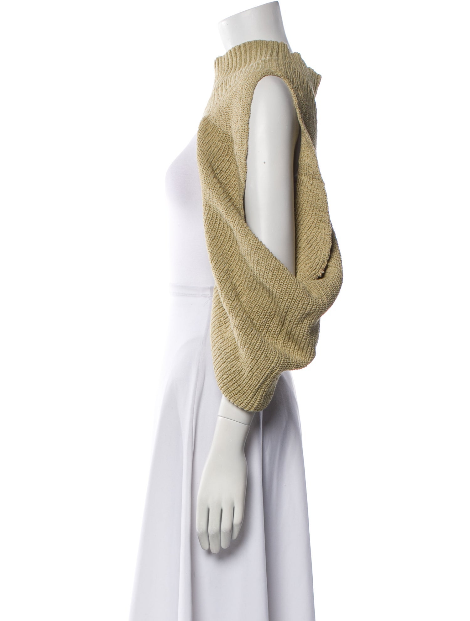 Cult Gaia Mock Neck Sweater