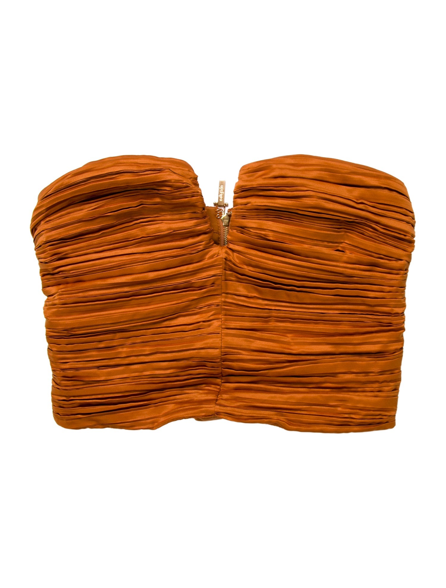Cult Gaia Strapless Crop Top