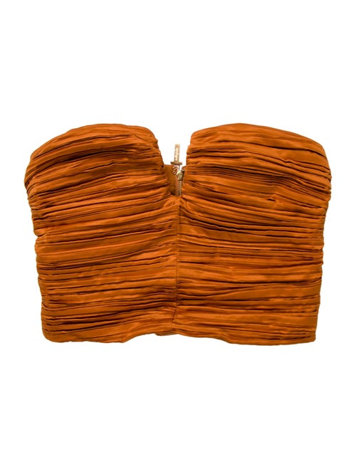 Cult Gaia Strapless Crop Top